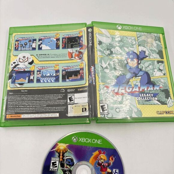 Microsoft Xbox One Video Game Megaman Legacy Collection Megaman 1-6 Tested - Picture 3 of 5